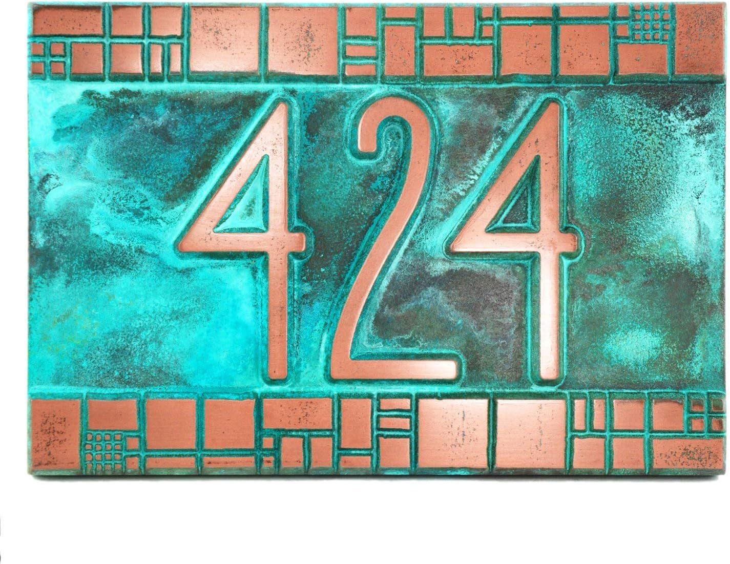 Best craftsman style address plaques