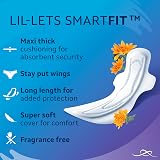 Lil-Lets Maxi Night Pads with Wings 24 Count Unscented Overnight view 9