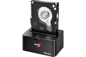 Thermaltake ST0005U-C BlacX 2.5"/3.5" Sata I/II/III USB 3.0 External Hard Drive Enclosure Docking Station Components Other