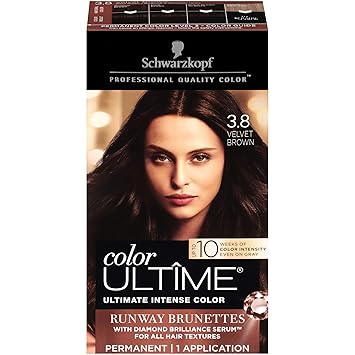 Amazon Com Schwarzkopf Color Ultime Hair Color Cream 3 8 Velvet