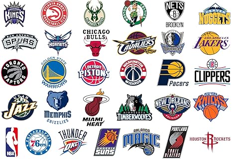 Wallp Pack de Pegatinas de la NBA: Amazon.es: Deportes y aire libre