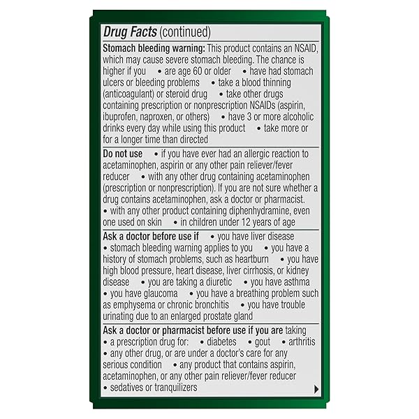 EXCEDRIN PM PAIN RELIEVER AND NIGHTTIME SLEEP-AID CAPLETS FOR HEADACHE RELIEF – 24 COUNT