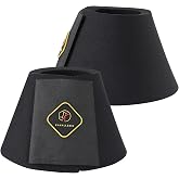 Kavallerie Pro Overreach Horse Bell Boots, Neoprene Pair for Training &amp; Trail Riding