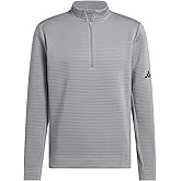 Adidas Mens Ultimate365 DWR Textured Quarter-Zip Pullover