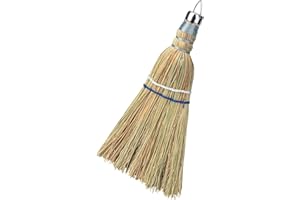 Carrand The Detailer's Choice 93028 Whisk Broom, 10 inches, Natural Fibers, Metal Hanger Loop