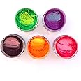 COLORMAGIC Thermochromic Pigment Set | Heat-Activated Color Shifting Magic (88°F) | Nail Art, Resin, Slime, & Crafting - 5 Vibrant Colors
