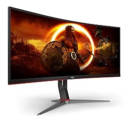 AOC CU34G2X 34" Curved Frameless Immersive Gaming