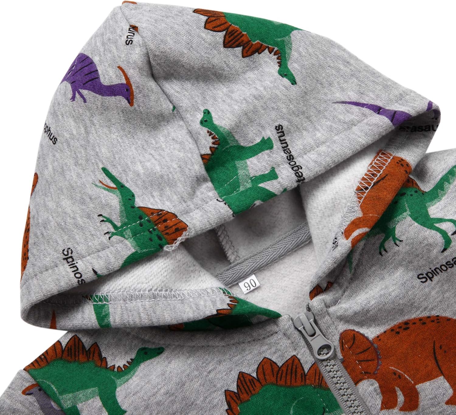 Toddler Boys Dinosaur Sweatshirts Cartoon Winter Long Sleeve Kids Sport Outdoor Pullover Tops Tees 2T-8T: Clothing