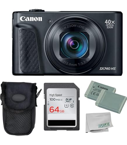 Amazon.com : Canon Cameras US PowerShot SX720 HS Black : Electronics