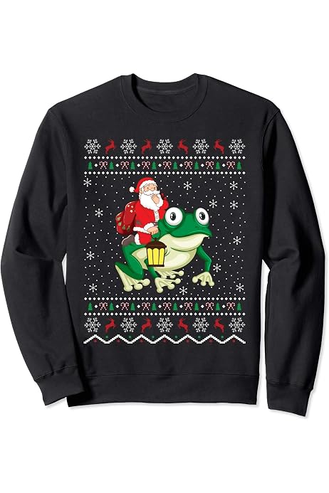 Red Panda Christmas Ugly Sweater 