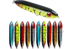 River Channel Fishing Rattling Catfish Peg Floats for Santee Rig Fishing - Demon Dragon Style Line Floats, 4” & 5” Sizes, Multipacks of 6, 10, or 12