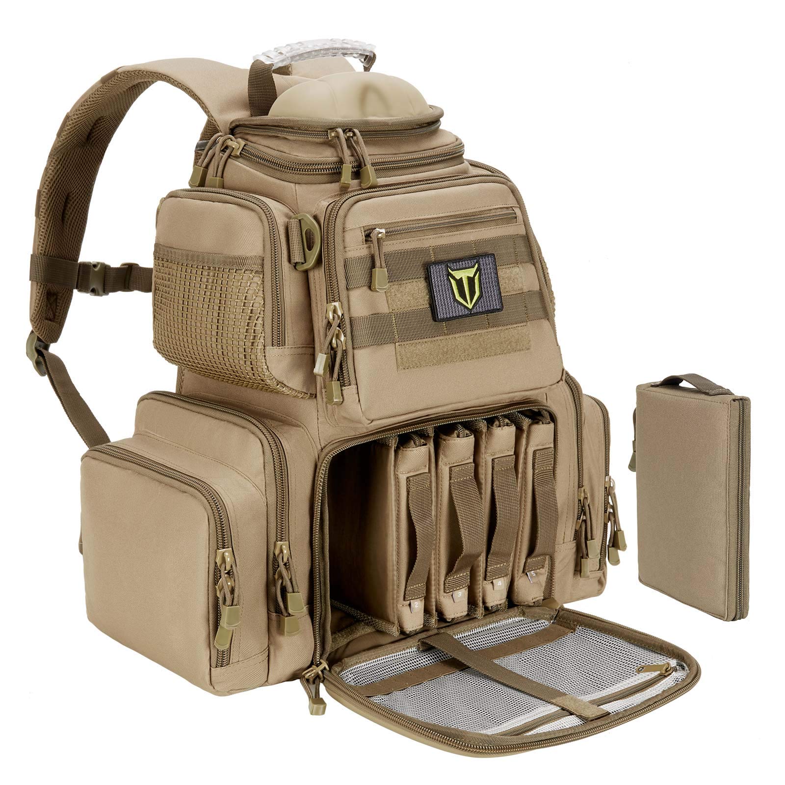 TIDEWE Tactical Range Backpack Bag for Gun and Ammo with