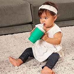 Infantino My 1st Tumbler, Silicone Sippy Cup with