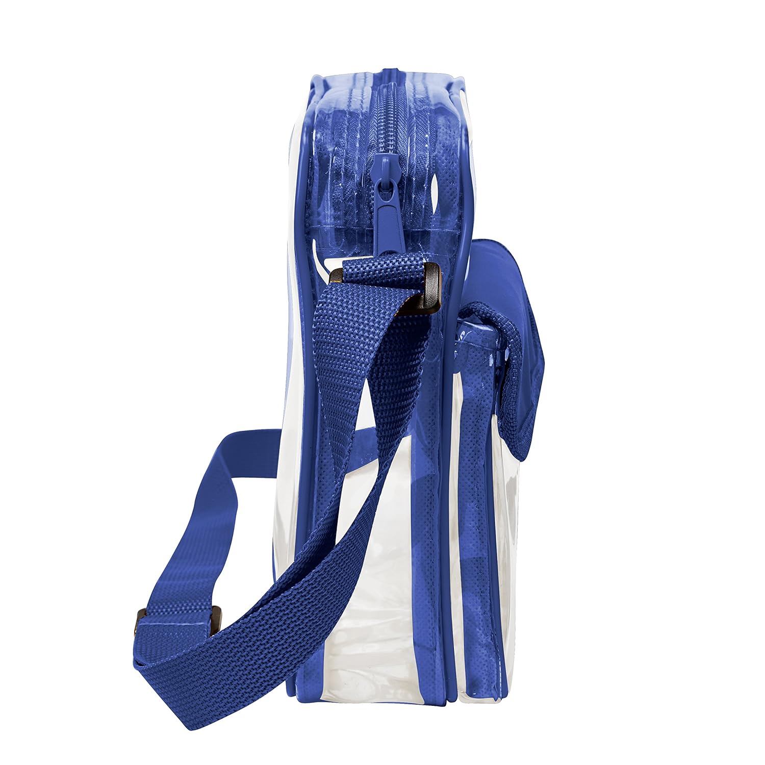 Clear Crossbody Messenger Shoulder Bag with Adjustable Strap NFL