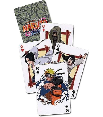 Baraja De Cartas Bicycle Naruto Shippuden – Edición Coleccionista Con Ilustraciones De Personajes Y Jokers Exclusivos
