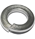 Hard-to-Find Fastener 1/2 Inch Lock Washers – 25 Pack, Hot Dip Galvanized Steel, Rust Resistant For Home, Farm, Automotive And Industrial Use