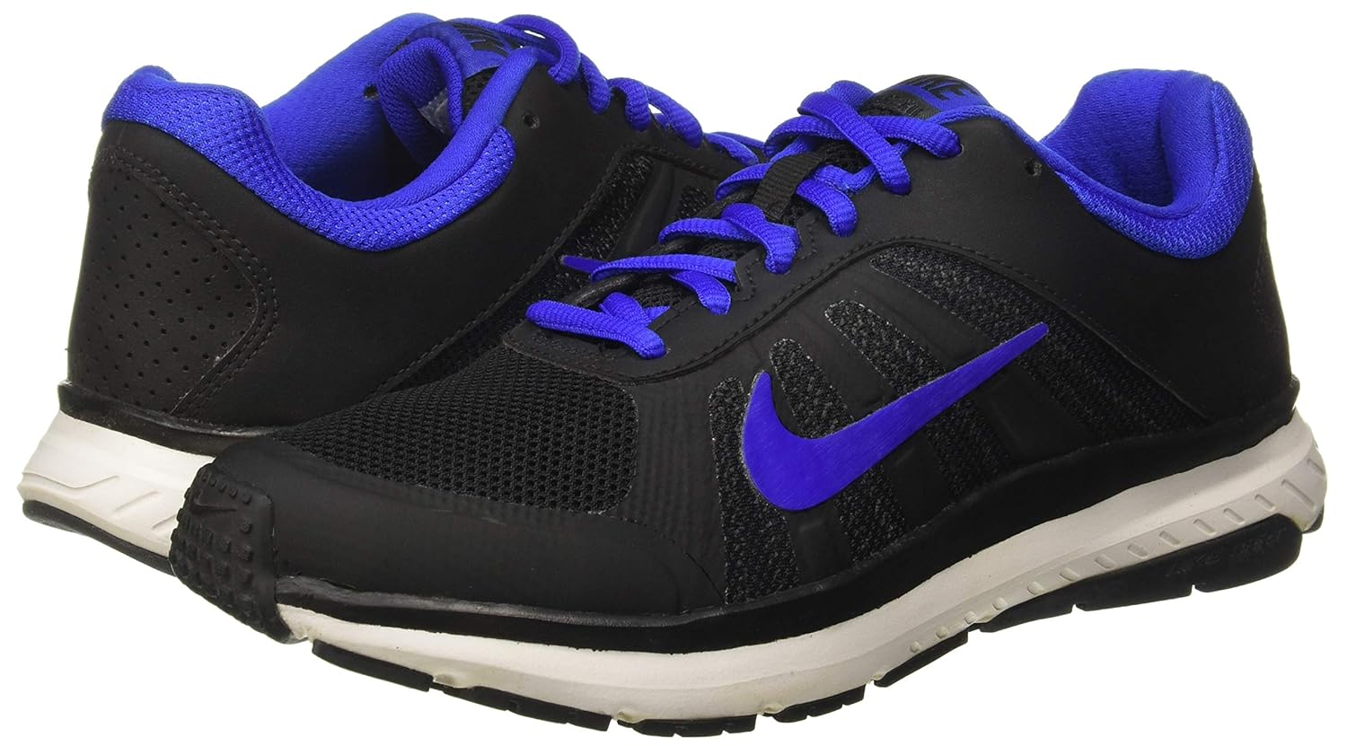 nike men black dart 12 msl running shoes