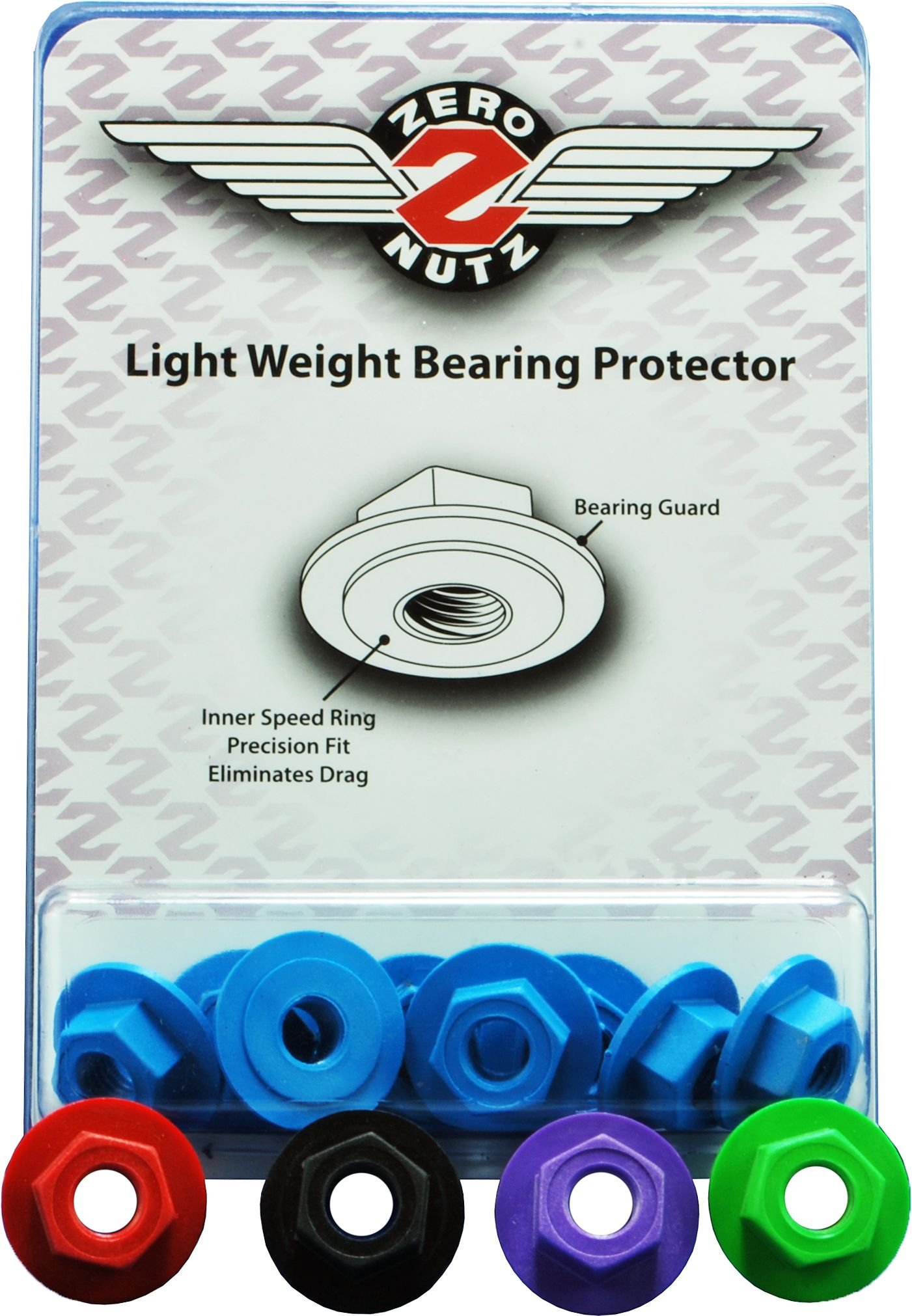 Sure-Grip Zero Nuts Axle Cover - Green