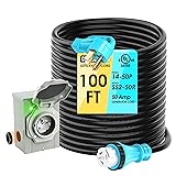 CircleRiver 50 Amp 100 Feet Generator Cord and