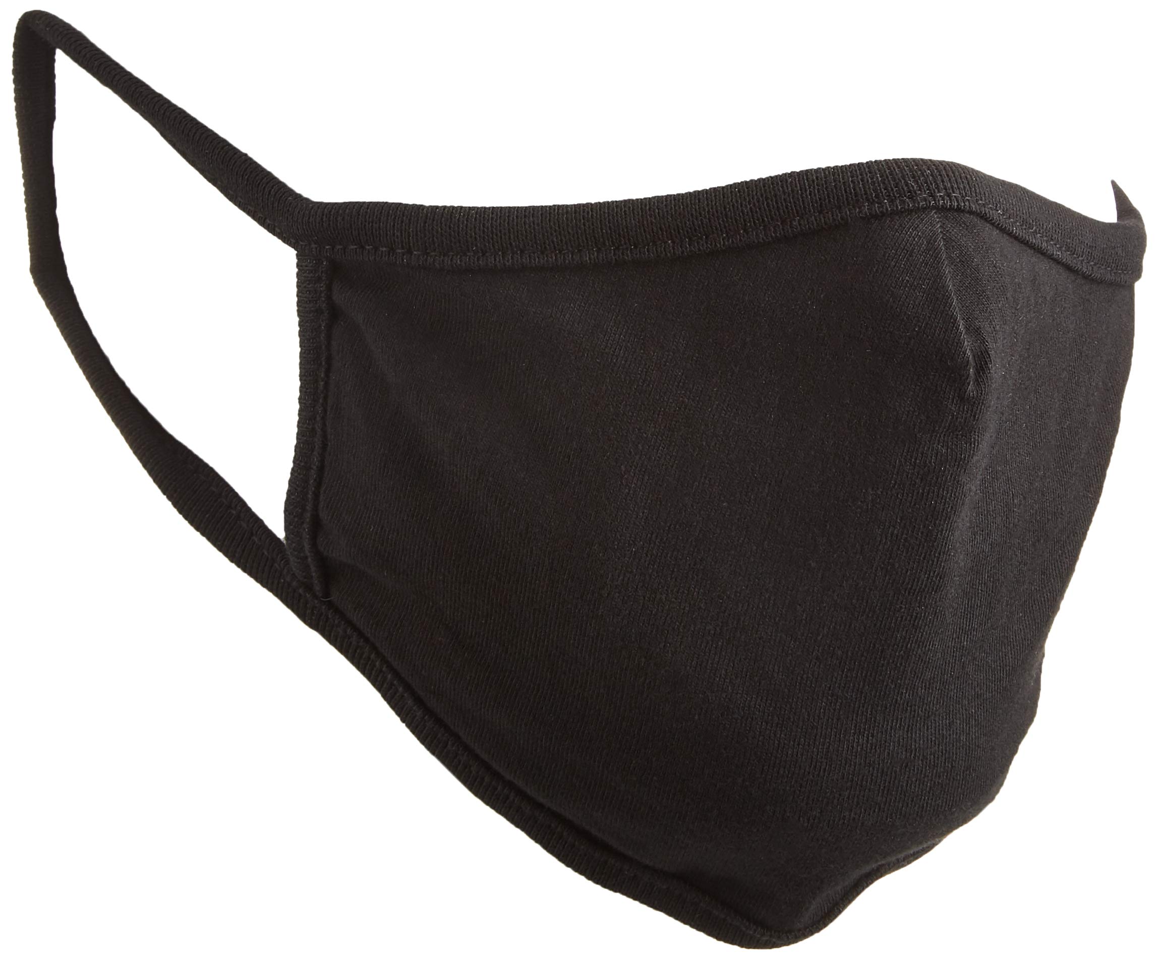 Build Your Brand Cotton Face Mask Reusable Face Mask for everyday use, Unisex Cotton Face Mask, Breathable Mouth & Nose Mask, Washable, Plain Colour, One Size, Quantity: 1