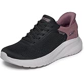 Skechers Women's Slip-Ins Squad Chaos Sneaker | Casual sneaker, Slip-ins, Memory Foam footbed, Heel Pillow, Flexible outsole, stretch laces - no tie fit, Machine Washable