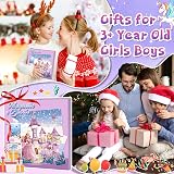 Dikence 3 in 1 Magnetic Puzzle Book for Girls 3-7 Unicorn Princess Mermaid view 7