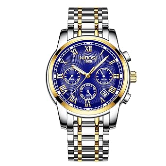 Chronograph Blue Dial Men's Watch