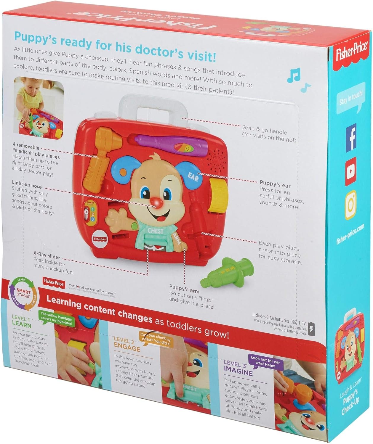 fisher price puppy check up