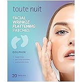 Toute Nuit Wrinkle Patches – Dolphin – Face Tape for Around the Mouth – Hypoallergenic Anti Wrinkle Patches – 20 Count, Made in USA