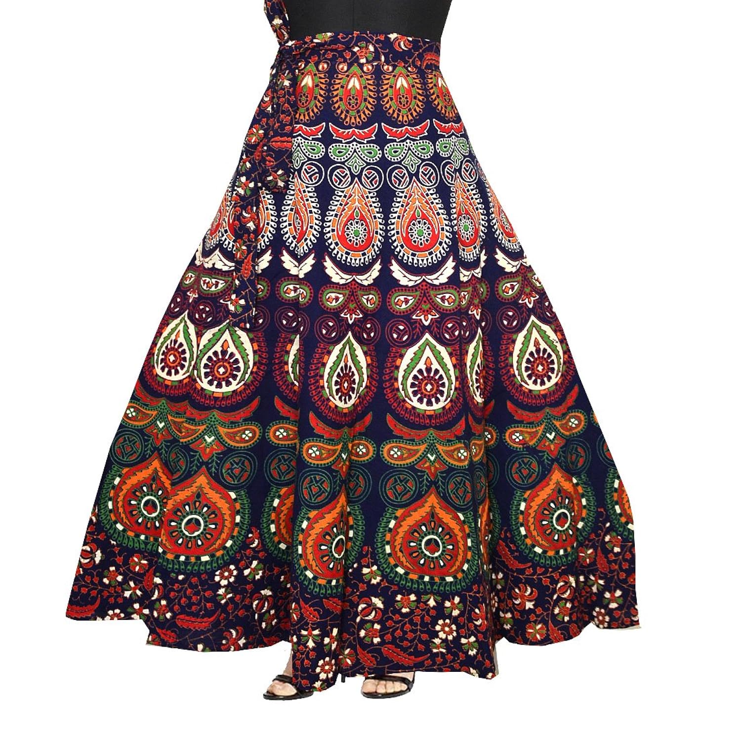 jwf women's cotton skirt (multi color) 2 pcs