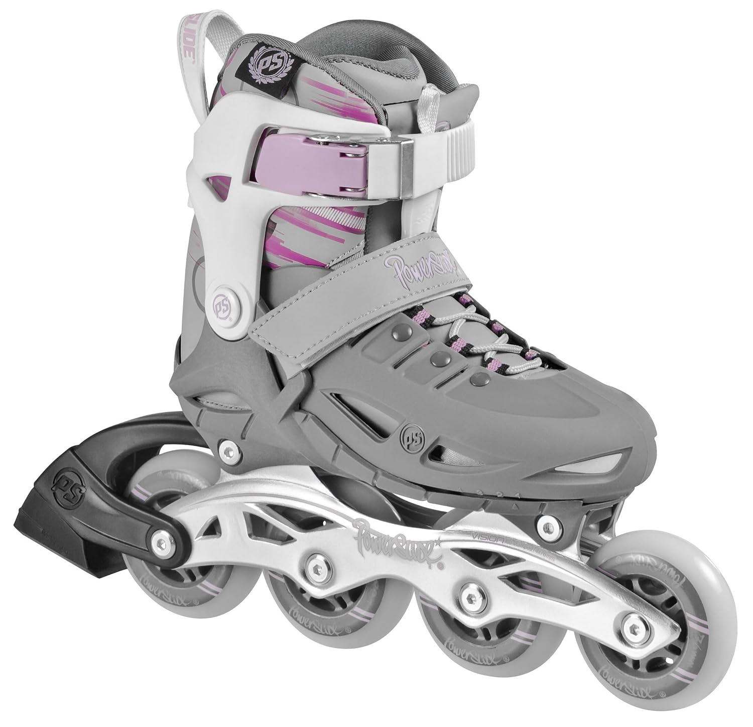 Powerslide Fitness Skates Phuzion Girls Patines línea color rosa talla