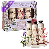 Panier des Sens - Mini Hand Cream Set - Birthday, Gifts for Women - Rose, Lavender, Verbena Natural Hand Cream - Gift Ideas Made in France - 97% Natural - Hand Lotion Travel Size 3x1 Floz