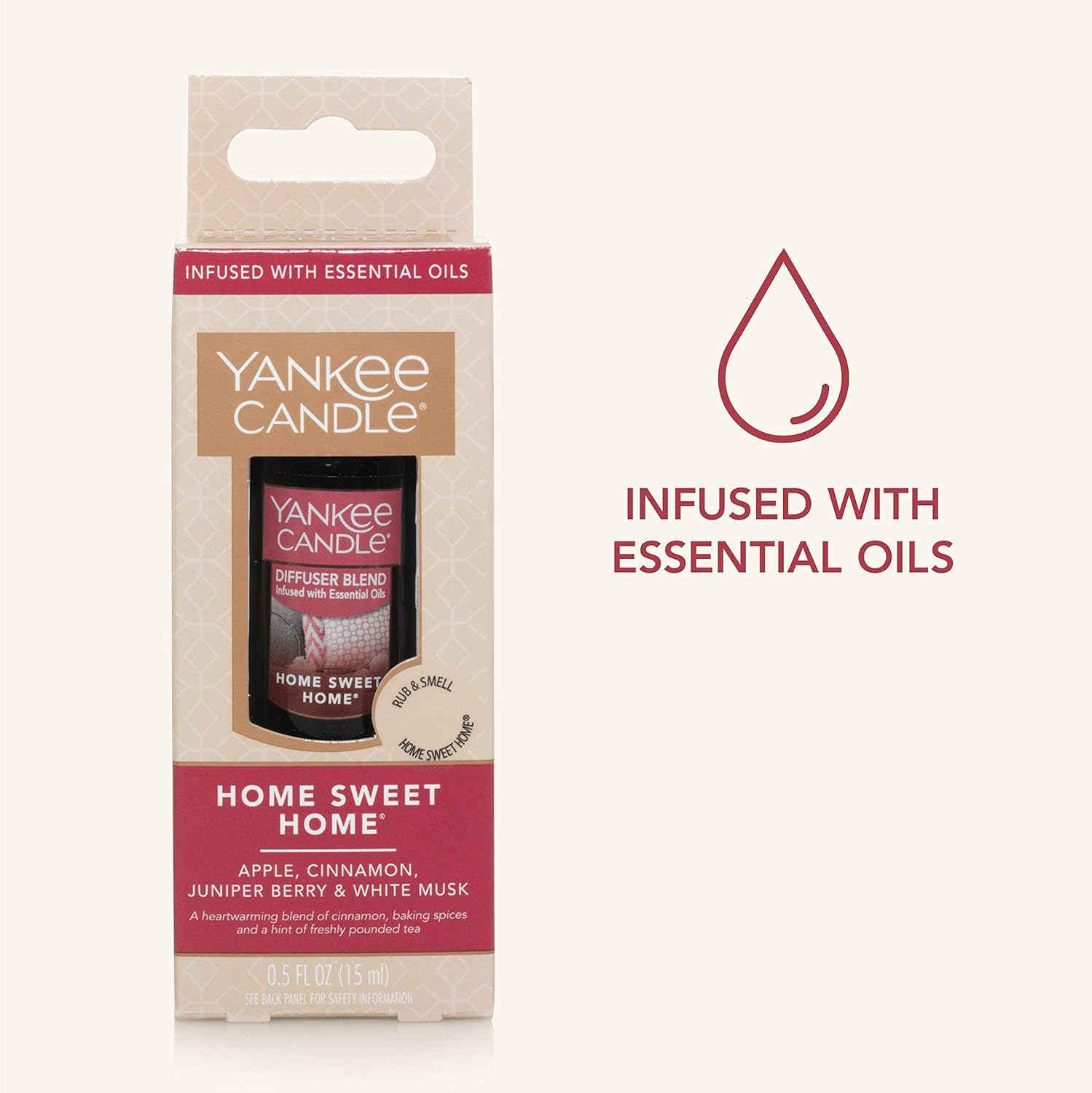 Yankee Candle Fragrance Oil Sweet Home Scent | for Ultrasonic Aroma Diffuser: Home & Kitchen