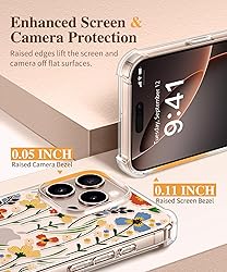 GVIEWIN for iPhone 16 Pro Max Case with Screen