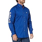 Ariat Mens Team Logo Twill Fitted Shirt