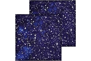 Baquler 2 Pcs 2 x 2 ft Fluorescent Light Covers for Ceiling Lights Classroom Magnetic Light Filters for Reducing Harsh Glare Flicker for Office Classroom Home Drop Ceiling(Starry Sky)