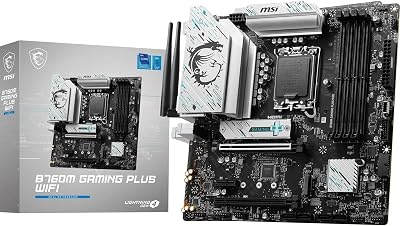 MSI B760M Gaming Plus WiFi Motherboard LGA1700 DDR5 mATX PCIe4.0