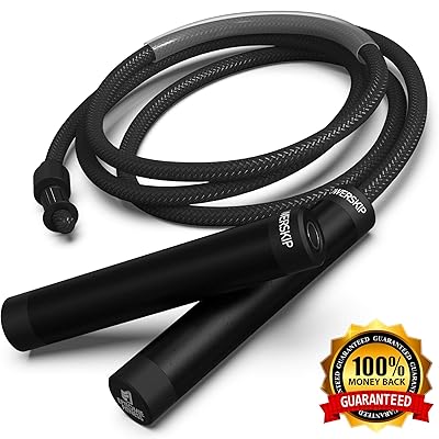 Heavy Weighted Jump Rope with Steel Handles and Bahrain Ubuy
