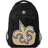 FOCO New Orleans Saints NFL Colorblock Action Backpack