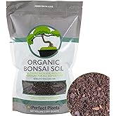 Perfect Plants Bonsai Soil, 2 qt, Organic All-Purpose Potting Mix | Ready to use blend for junipers, redwoods, cedars and pine trees, drains excess moisture, made in small batches, 2 Quart bag