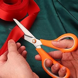 Purple Scissors Pack, Rkqoa 8" Scissors All Purpose