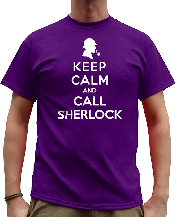 I Am Sherlocked Funny Geek Nerd Sherlock Holmes Mens T Shirt Fashion T Shirt Cavom Net