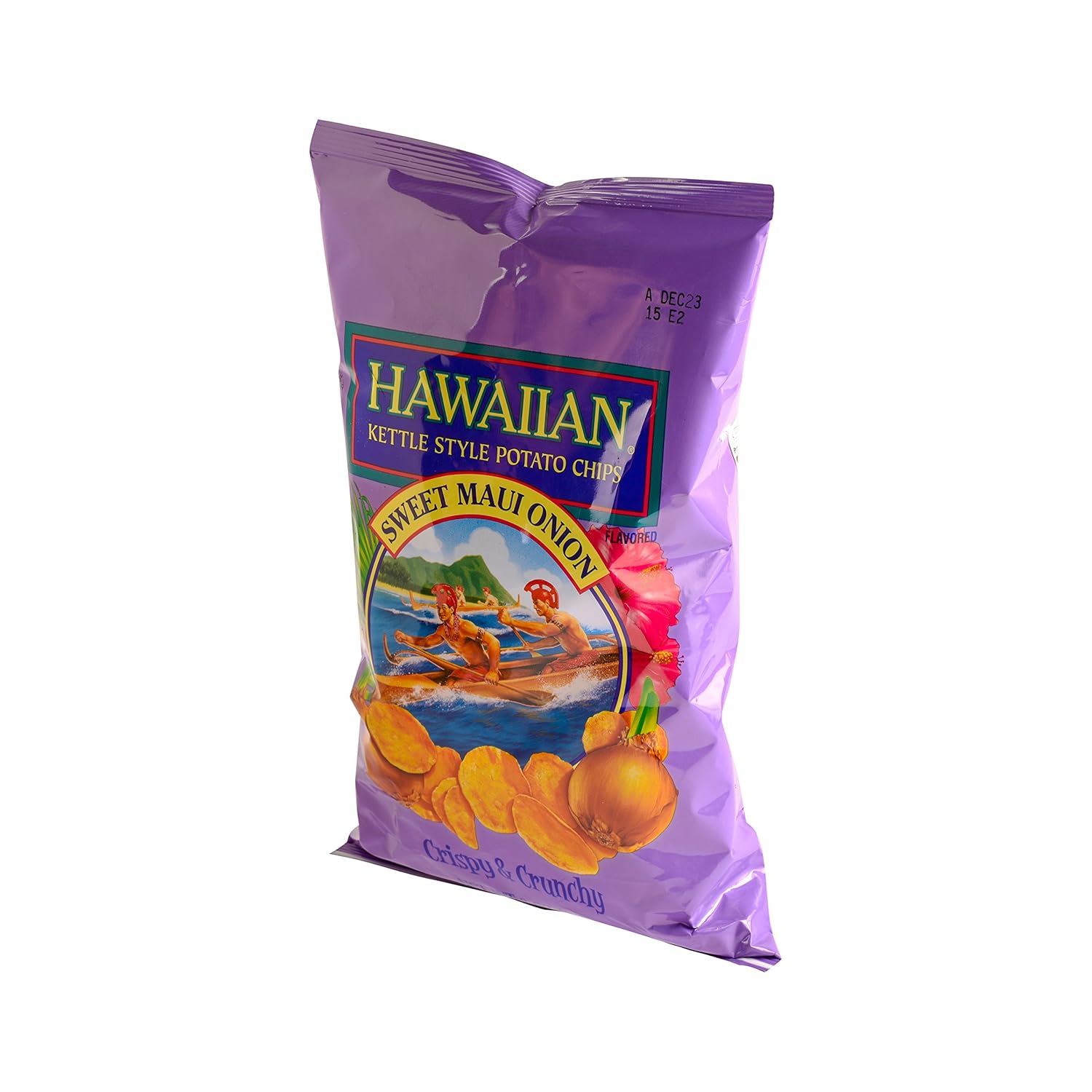 Hawaiian Potato Chips, Sweet Maui Onion, 2 oz Grocery