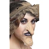 Fxe Faux Studio Flesh Witch Nose and Chin Set Latex Prosthetic Appliance | Witch nose and chin, lightweight, easy to apply, realistic character looks