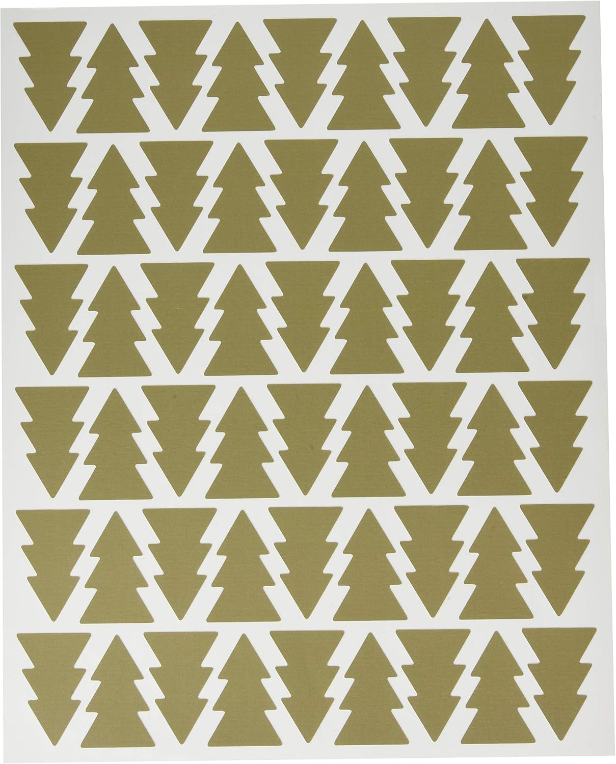 Tresxics Wall Sticker, Vinyl, Khaki, 40x32x3 cm