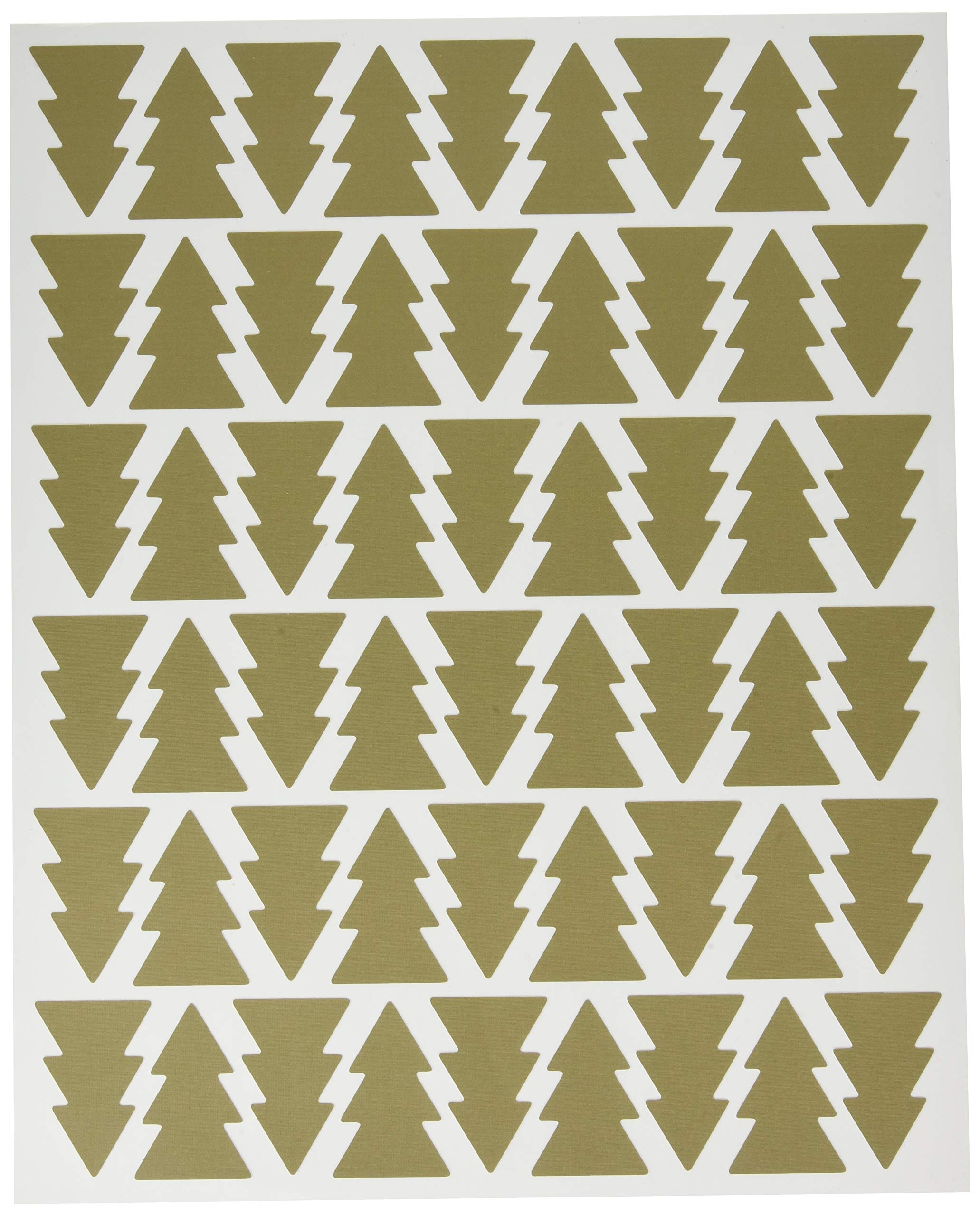 Tresxics Wall Sticker, Vinyl, Khaki, 40x32x3 cm