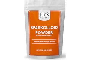 Sparkolloid Powder (1lb) | Packed in Canada| Fining Agent| Increase Yield, Acts as a Clarifier| Used for Homebrewing and Wine