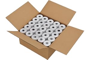 FungLam Thermal Receipt Paper POS Cash Register Paper Rolls 2 1/4" x 50' (50 Rolls)