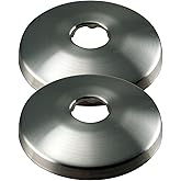 Westbrass R128-2-07 1/2" (5/8" OD) Sure Grip Low Pattern Flange for Copper Pipe (2-Pack), Satin Nickel