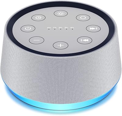 LazyNight White Noise Machine Brown Noise 30 Sounds 36 Volume 5 Timers